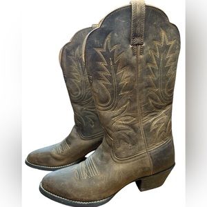 Ariat Cowboy‎ Boots Women’s Size 6.5B Style 10001021 (15725) Excellent Condition